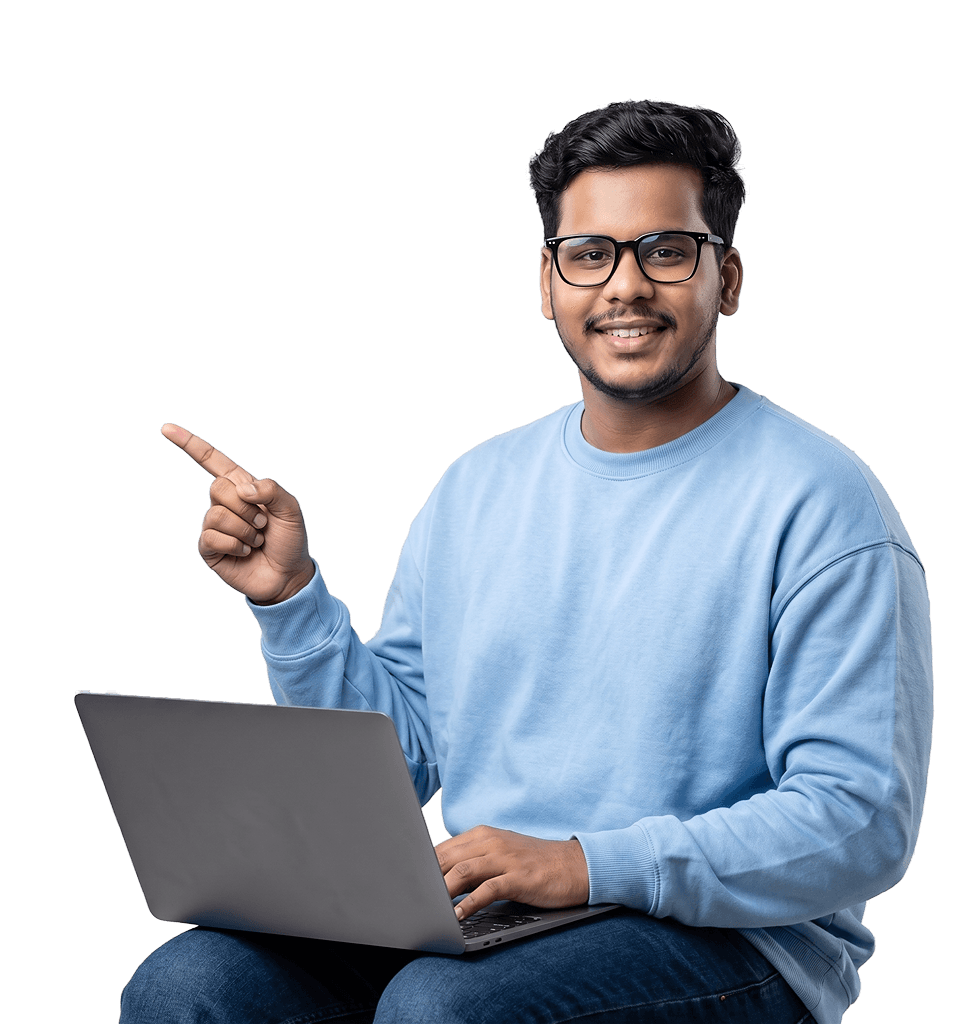 Instructor presenting online courses